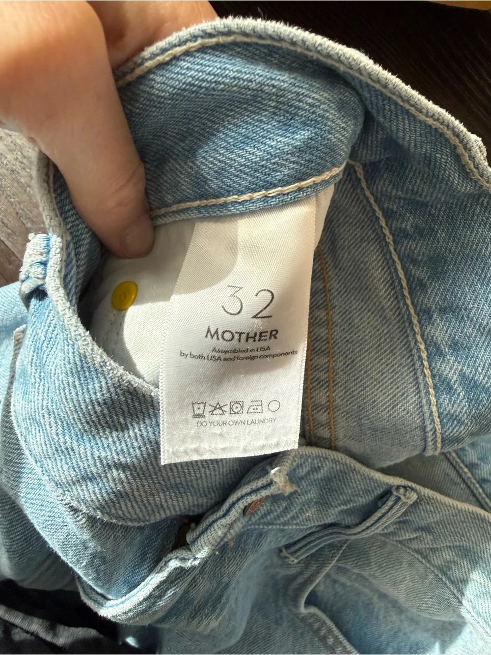 Mother the lemon twist sneak jeans munchies